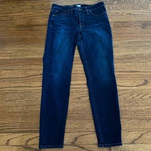 Madewell High Waisted Curvy Stovepipe Jean